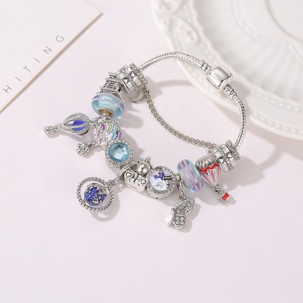 17-21cm charm bracelet 925 sterling silver crystal beads fit pandora european bracelets unicorn pendant charm bead accessories diy jewelry, Black
17-21cm charm bracelet 925 sterling silver crystal beads fit pandora european bracelets unicorn pendant charm bead accessories diy jewelry, Black