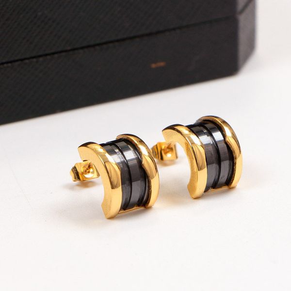 fashion design threaded ceramic studs small waist black and white earrings multi-color fashion fine jewelry women party wedding hoop wholesa, Golden;silver
fashion design threaded ceramic studs small waist black and white earrings multi-color fashion fine jewelry women party wedding hoop wholesa, Golden;silver