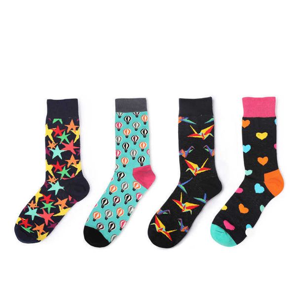 men's socks new man women men sizecotton colorful funny paper birds for couples lovers gifts t221011, Black
men's socks new man women men sizecotton colorful funny paper birds for couples lovers gifts t221011, Black