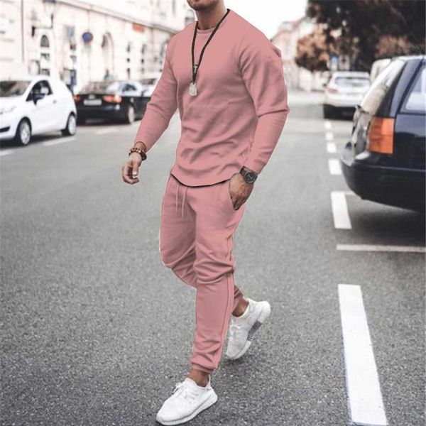 men's tracksuits autumn long sleeve tshirttrousers set piece fashion suit jogger trend streetwear oversized daily male outfit clothing, Gray
men's tracksuits autumn long sleeve tshirttrousers set piece fashion suit jogger trend streetwear oversized daily male outfit clothing, Gray