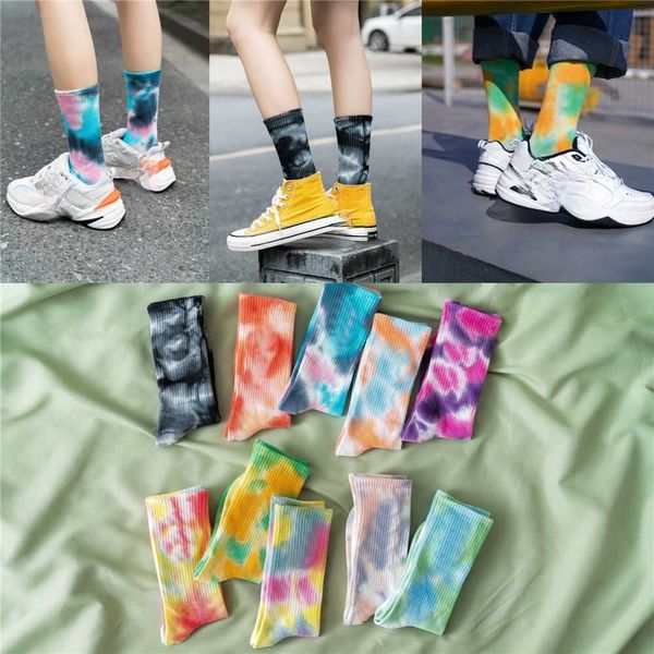 men's socks tie-dye women's tube stockings high-tide street skateboard ins hip hop europe and america t221011, Black
men's socks tie-dye women's tube stockings high-tide street skateboard ins hip hop europe and america t221011, Black
