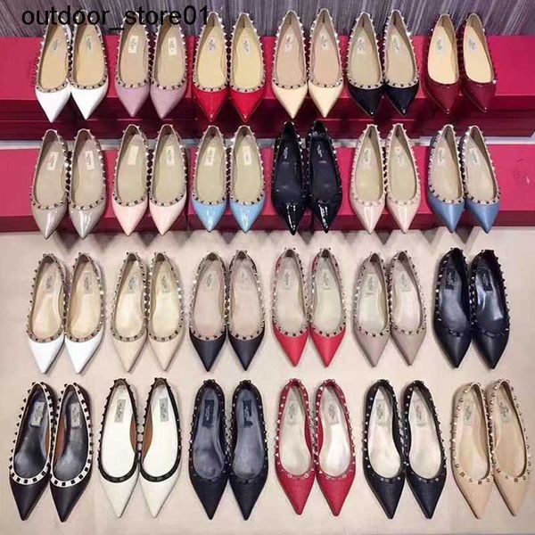 designer heel dress shoes luxury flat shoe riveted sandals leather pointed shallow mouth flat boat sneakers summer women sliper valentinoe&#, Black
designer heel dress shoes luxury flat shoe riveted sandals leather pointed shallow mouth flat boat sneakers summer women sliper valentinoe&#, Black