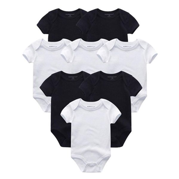 sets rompers 3 5 6 8pcs solid cotton born baby girl clothes bodysuits short sleeve boy jumpsuit print ropa bebe 211023334g, White
sets rompers 3 5 6 8pcs solid cotton born baby girl clothes bodysuits short sleeve boy jumpsuit print ropa bebe 211023334g, White
