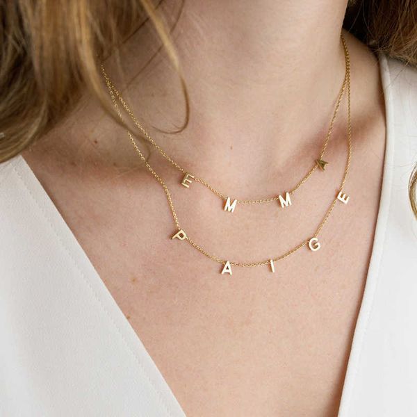 pendant necklaces personalized 1-8 letters name necklace women bet jewelry customized stainless steel letters necklace birthday gift for her, Silver
pendant necklaces personalized 1-8 letters name necklace women bet jewelry customized stainless steel letters necklace birthday gift for her, Silver