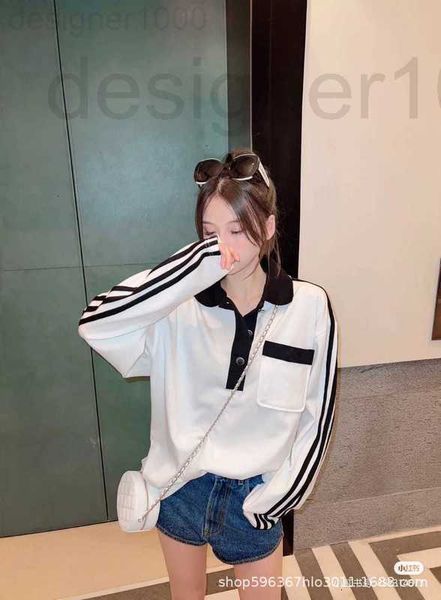 women's jackets designer fall 2022 new polo collar long sleeved fashion casual college style loose outer bottom coat 157589 kmhk, Black;brown
women's jackets designer fall 2022 new polo collar long sleeved fashion casual college style loose outer bottom coat 157589 kmhk, Black;brown