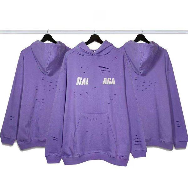 fashion brand hoodies paris hole tearing washed chest letter print loose pullover sweatshirts purple, Black
fashion brand hoodies paris hole tearing washed chest letter print loose pullover sweatshirts purple, Black