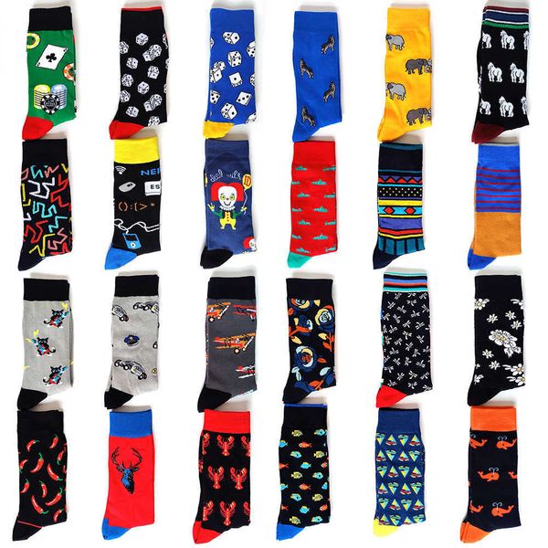 men's socks 2022 men series cottontube socks funny happy personality daily skateboard cartoon fruits men's long socks plus sizes t, Black
men's socks 2022 men series cottontube socks funny happy personality daily skateboard cartoon fruits men's long socks plus sizes t, Black