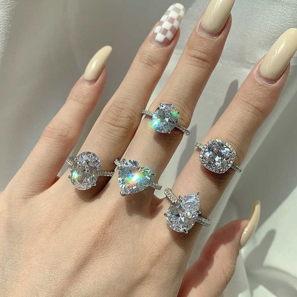 cluster rings valuable grown diamond ring real 925 sterling silver party wedding band rings for women men engagement promise jewelry gift l2, Golden;silver
cluster rings valuable grown diamond ring real 925 sterling silver party wedding band rings for women men engagement promise jewelry gift l2, Golden;silver