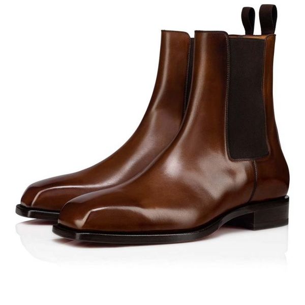 luxury reds soles shoes men amiralo ankle boot patent leather boots square toe and low heel dress oxford shoes, Black
luxury reds soles shoes men amiralo ankle boot patent leather boots square toe and low heel dress oxford shoes, Black