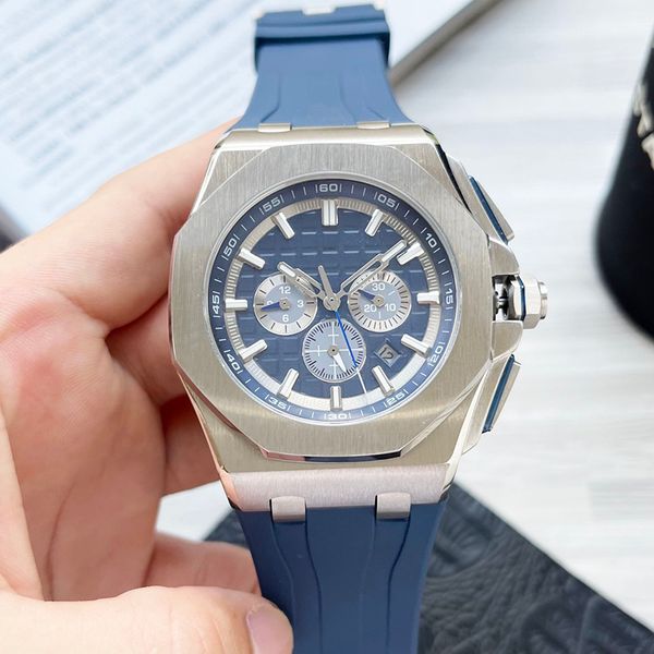 mens watches mechanical watch luminous wristwatch 44mm soft rubber strap waterproof orologio di lusso, Slivery;brown
mens watches mechanical watch luminous wristwatch 44mm soft rubber strap waterproof orologio di lusso, Slivery;brown