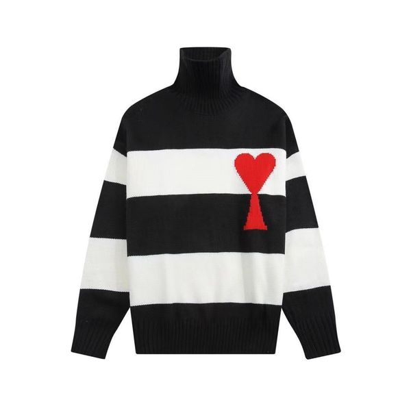 sweaters designers men womens pullover leisure multicolor autumn winter keep warm high neck striped long sleeve sweater, White;black
sweaters designers men womens pullover leisure multicolor autumn winter keep warm high neck striped long sleeve sweater, White;black
