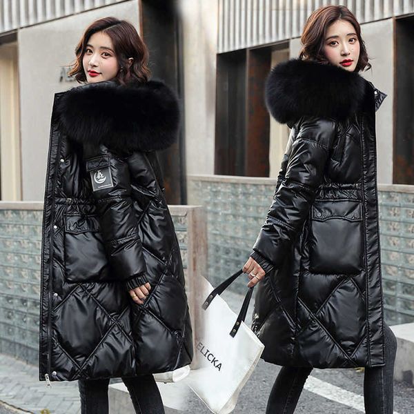 women's down parkas winter women's cold coat parkas super hooded long padded jacket fur collar loose korean fashion wholesale jack, Black
women's down parkas winter women's cold coat parkas super hooded long padded jacket fur collar loose korean fashion wholesale jack, Black