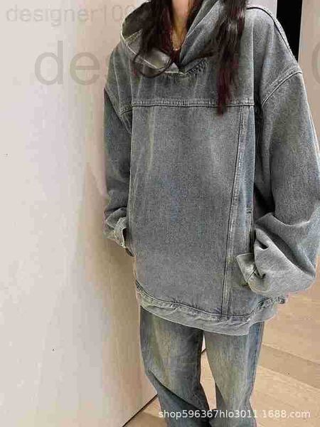 women's jackets designer 2022 early autumn new hooded denim korean loose long sleeve pullover coat 156419 yi5m, Black;brown
women's jackets designer 2022 early autumn new hooded denim korean loose long sleeve pullover coat 156419 yi5m, Black;brown