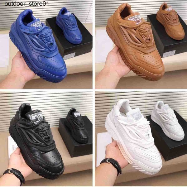 italy odissea sneakers designer sneaker casual shoes high-end sports fashion men women medusa british fashionable breathable leather medusa, Black
italy odissea sneakers designer sneaker casual shoes high-end sports fashion men women medusa british fashionable breathable leather medusa, Black