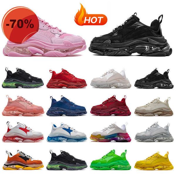 designer men women dad shoes 17fw triple s casual shoes chaussures clear bubble bottom mens sneakers black red old grandpa trainer
designer men women dad shoes 17fw triple s casual shoes chaussures clear bubble bottom mens sneakers black red old grandpa trainer