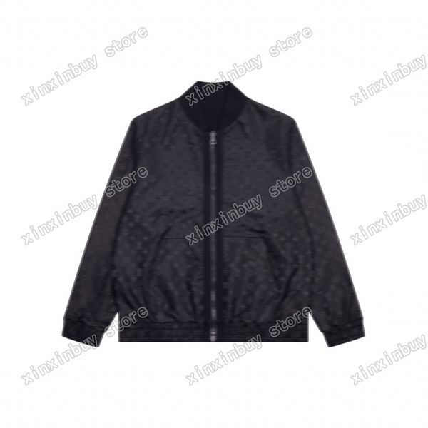xinxinbuy men designer coat two-sided jacket jacquard letter fabric panelled long sleeve women khaki black blue xs-2xl, Black;brown
xinxinbuy men designer coat two-sided jacket jacquard letter fabric panelled long sleeve women khaki black blue xs-2xl, Black;brown