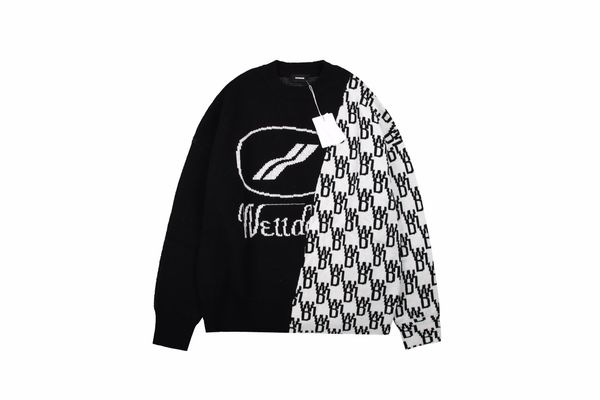 brand designer men's sweater 2022 autumn new wool long sleeve round neck pullover casual loose letter print for men and women, White;black
brand designer men's sweater 2022 autumn new wool long sleeve round neck pullover casual loose letter print for men and women, White;black
