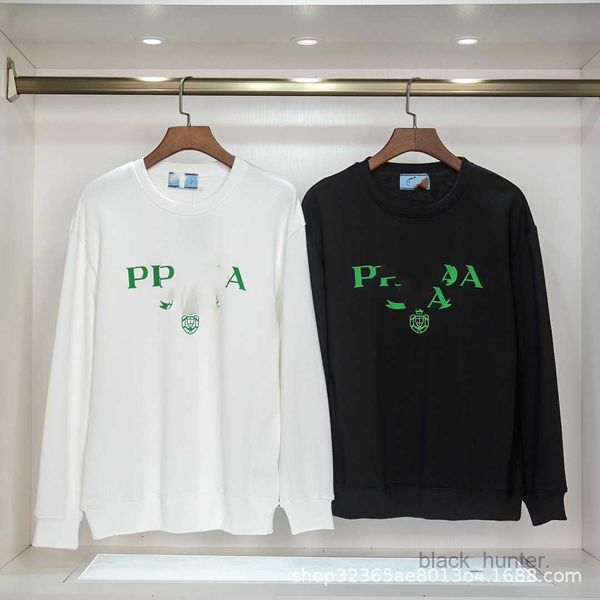 mens hoodies designer prads early autumn new flocked letter round neck loose casual sweater slouchy style versatile top, Black
mens hoodies designer prads early autumn new flocked letter round neck loose casual sweater slouchy style versatile top, Black