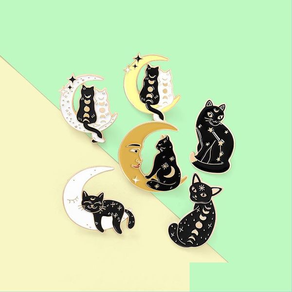 pins brooches cartoon black cat brooches enamel letter lapel denim badge pins gift party c3 drop delivery 2022 jewelry dhnsj, Gray
pins brooches cartoon black cat brooches enamel letter lapel denim badge pins gift party c3 drop delivery 2022 jewelry dhnsj, Gray