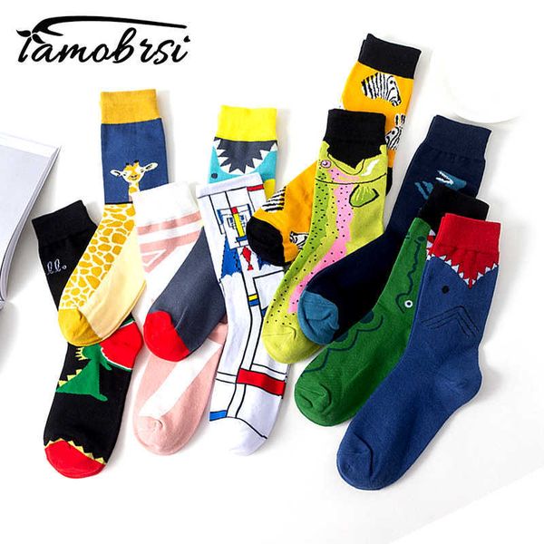 men's socks animal mouth series personality tube winter cotton casual warm women men streetwear funny short happy ankle t221011, Black
men's socks animal mouth series personality tube winter cotton casual warm women men streetwear funny short happy ankle t221011, Black
