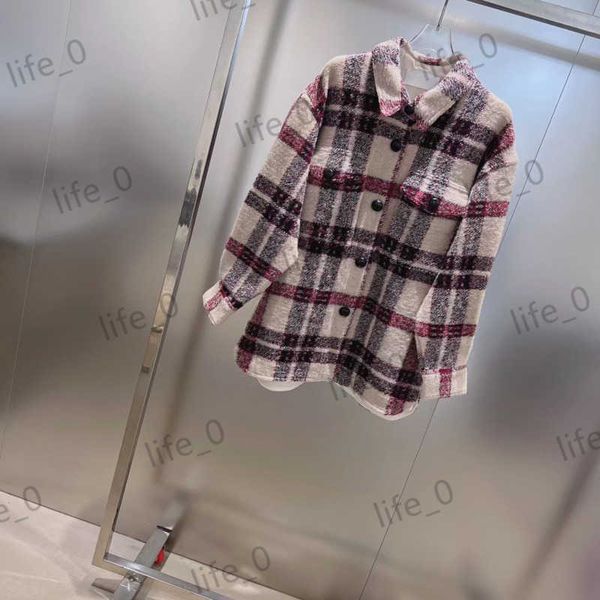brand womens jackets patchwork striped checked wool outerwear polo leader mouth decoration coats designer casual joker jacket women 2 color, Black;brown
brand womens jackets patchwork striped checked wool outerwear polo leader mouth decoration coats designer casual joker jacket women 2 color, Black;brown