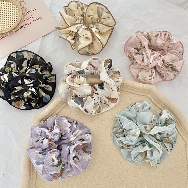 ins girls floral printed chiffon hairbands children elastic large intestine ponytail holder women all-matching scrunchie hair accessory q913, Slivery;white
ins girls floral printed chiffon hairbands children elastic large intestine ponytail holder women all-matching scrunchie hair accessory q913, Slivery;white