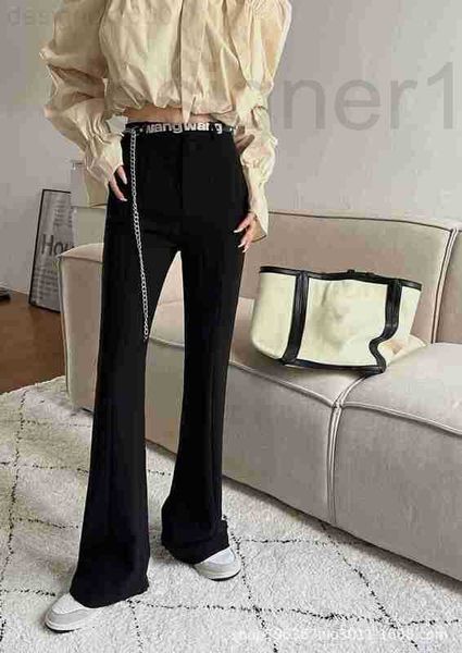 women's tracksuits designer 2022 autumn new fashion casual high waist pants slim ribbon wide leg with chain 1558 1khl, Gray
women's tracksuits designer 2022 autumn new fashion casual high waist pants slim ribbon wide leg with chain 1558 1khl, Gray