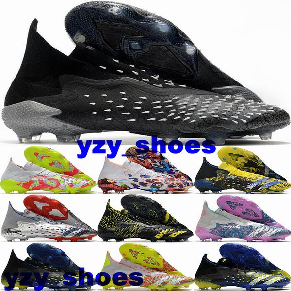 Image of Football Boots Soccer Shoes Predator Freak FG Soccer Cleats Size 12 Sneakers Mens Firm Ground Us12 botas de futbol Us 12 Eur 46 Zapatillas Trainers Chaussures Sports 5