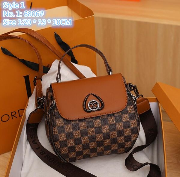 wholesale factory ladies shoulder bags 3 styles retro double zipper plaid handbag street trend contrast color leather handbags sweet lady sh
wholesale factory ladies shoulder bags 3 styles retro double zipper plaid handbag street trend contrast color leather handbags sweet lady sh