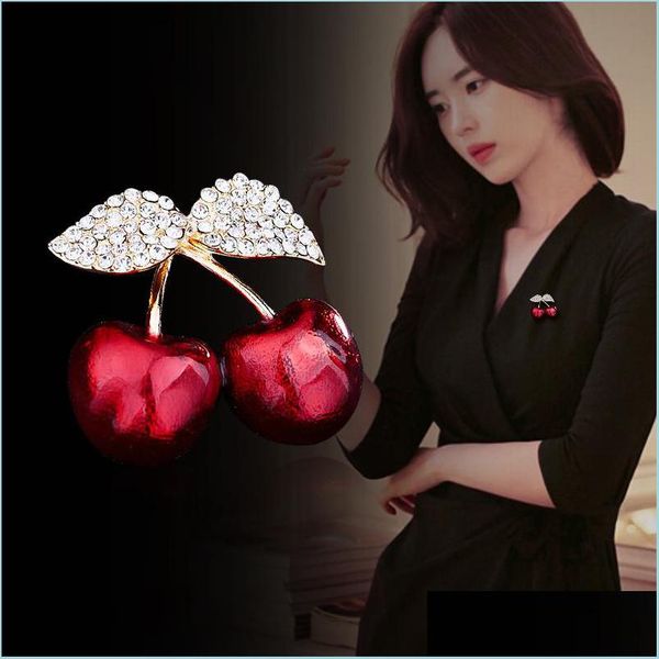 pins brooches crystal rhinestone women brooch jewellery plated gold red cherry lady brooches alloy fashion pin 4 6xa j2b drop deliv dhw23, Gray
pins brooches crystal rhinestone women brooch jewellery plated gold red cherry lady brooches alloy fashion pin 4 6xa j2b drop deliv dhw23, Gray