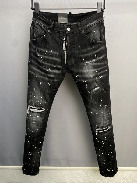 2022 new men jeans hole light blue dark gray italy brand man long pants trousers streetwear denim skinny slim straight biker jean for d2 28-
2022 new men jeans hole light blue dark gray italy brand man long pants trousers streetwear denim skinny slim straight biker jean for d2 28-