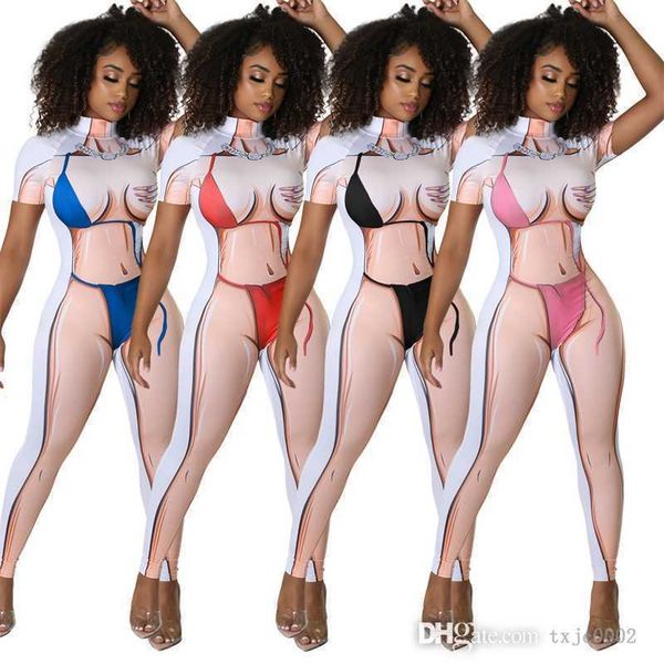new women fashion skinny jumpsuits rompers designer short sleeve positioning printed invisible zipper bodysuit clubwear, Black;white
new women fashion skinny jumpsuits rompers designer short sleeve positioning printed invisible zipper bodysuit clubwear, Black;white