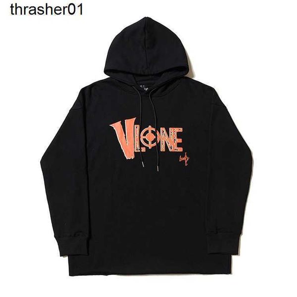 new mens designer fashion brand vloness printed men's women's loose winter hooded sweater, Black
new mens designer fashion brand vloness printed men's women's loose winter hooded sweater, Black