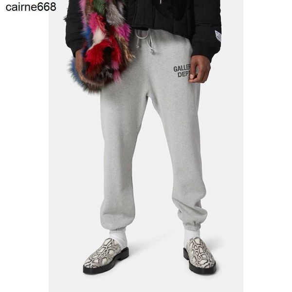 men's pants fashion designer brand galery dept printed basic cotton leggings men women's sports pants, Black
men's pants fashion designer brand galery dept printed basic cotton leggings men women's sports pants, Black