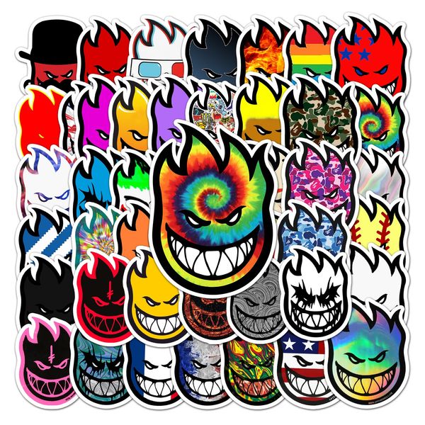 50pcs very cool spitfire stickers skateboard stickers skate scooter mobile tablet sticker
50pcs very cool spitfire stickers skateboard stickers skate scooter mobile tablet sticker