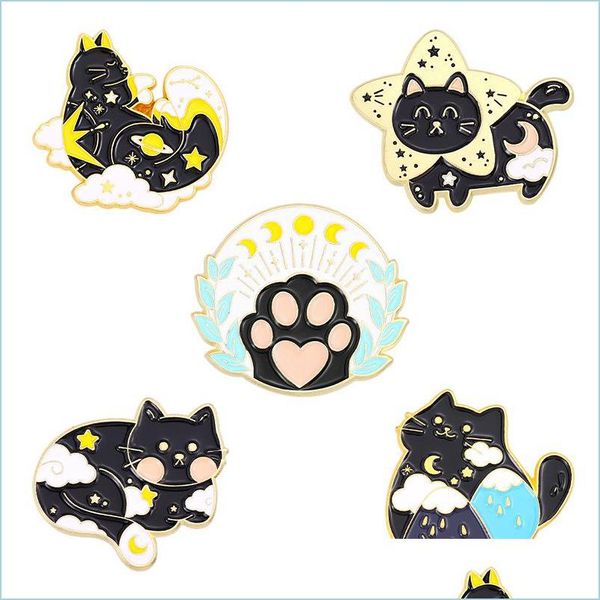 pins brooches metal enamel lapel brooch pin star moon animal black cat claw design cute badge clothing accessories fashion brooches dhgav, Gray
pins brooches metal enamel lapel brooch pin star moon animal black cat claw design cute badge clothing accessories fashion brooches dhgav, Gray