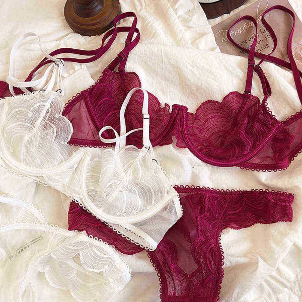 bras sets ultra-thin lace bralette with steel ring gathered anti-sagging bra comfortable breathable hollow beauty back underwear set t220907, Red;black
bras sets ultra-thin lace bralette with steel ring gathered anti-sagging bra comfortable breathable hollow beauty back underwear set t220907, Red;black