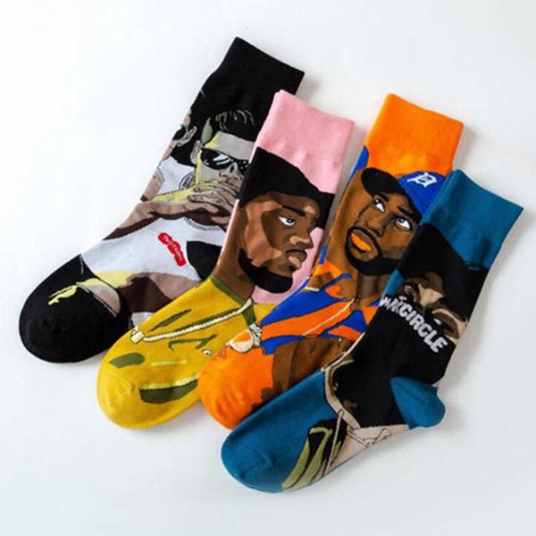 men's socks 18 style fashion trend men happy funny socks casual personality hip-hop cotton socks men's women's portrait coupl, Black
men's socks 18 style fashion trend men happy funny socks casual personality hip-hop cotton socks men's women's portrait coupl, Black