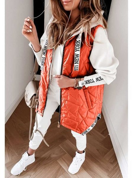 women's down parkas sleeveless quilted jacket women casual lightweight waistcoat casual parka autumn outerwear vest fashion hooded zipp, Black
women's down parkas sleeveless quilted jacket women casual lightweight waistcoat casual parka autumn outerwear vest fashion hooded zipp, Black