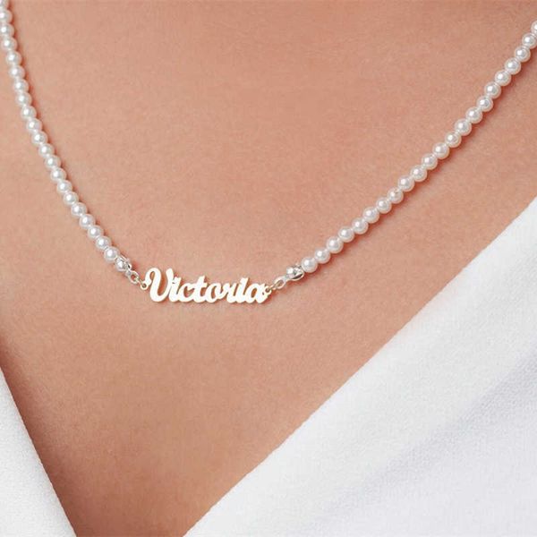 pendant necklaces custom name pendant necklace personalized simulated pearl nameplate necklace for women elegant jewelry party accessories l, Silver
pendant necklaces custom name pendant necklace personalized simulated pearl nameplate necklace for women elegant jewelry party accessories l, Silver