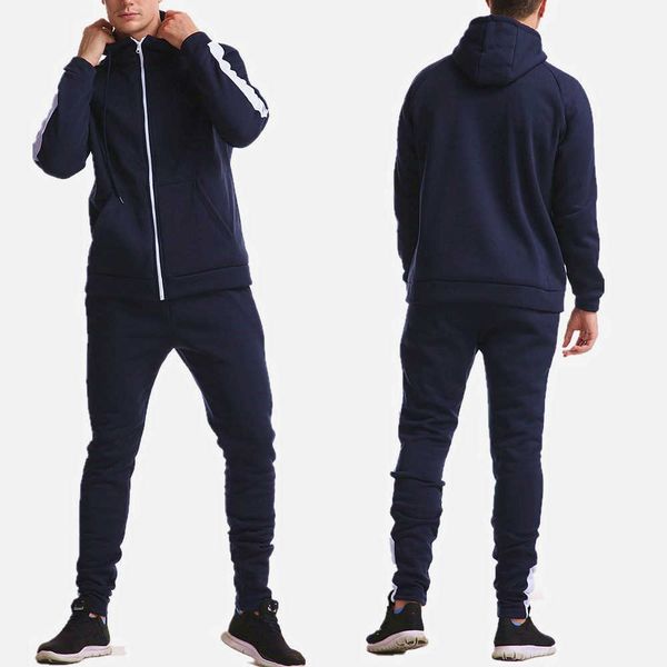 men's tracksuits new sports sets zipper hoodie casual sportswear pants autumn and winter warm plus fleece men clothing g221011, Gray
men's tracksuits new sports sets zipper hoodie casual sportswear pants autumn and winter warm plus fleece men clothing g221011, Gray