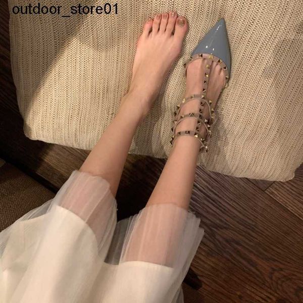 designer sandals luxury orlandi pointed rivet high-heeled shoes narrow heel flat buckle women sandal valentinoe''valentinoity yxz, Black
designer sandals luxury orlandi pointed rivet high-heeled shoes narrow heel flat buckle women sandal valentinoe''valentinoity yxz, Black