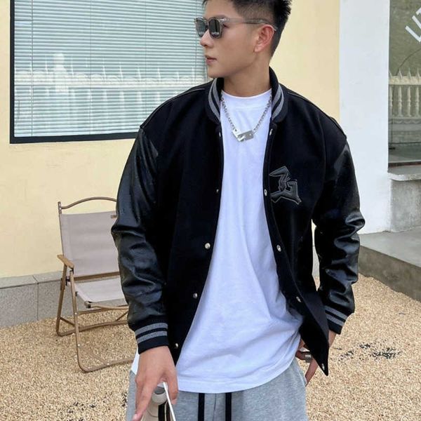 luxury mens jacket wool cardigan coat designer baseball jackets lvs 3d printed panel sportswear, Black;brown
luxury mens jacket wool cardigan coat designer baseball jackets lvs 3d printed panel sportswear, Black;brown