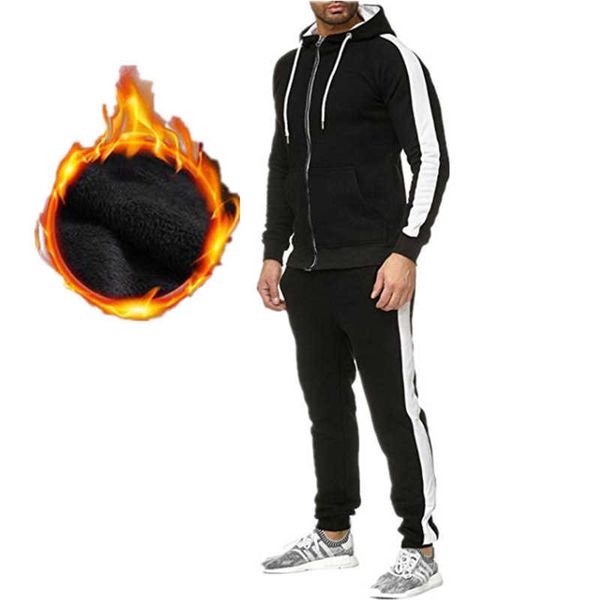 men's tracksuits pieces set winter warm men tracksuit jacket casual sportswear clothes hoodies sweatpant suit fleece jogger sports g221, Gray
men's tracksuits pieces set winter warm men tracksuit jacket casual sportswear clothes hoodies sweatpant suit fleece jogger sports g221, Gray