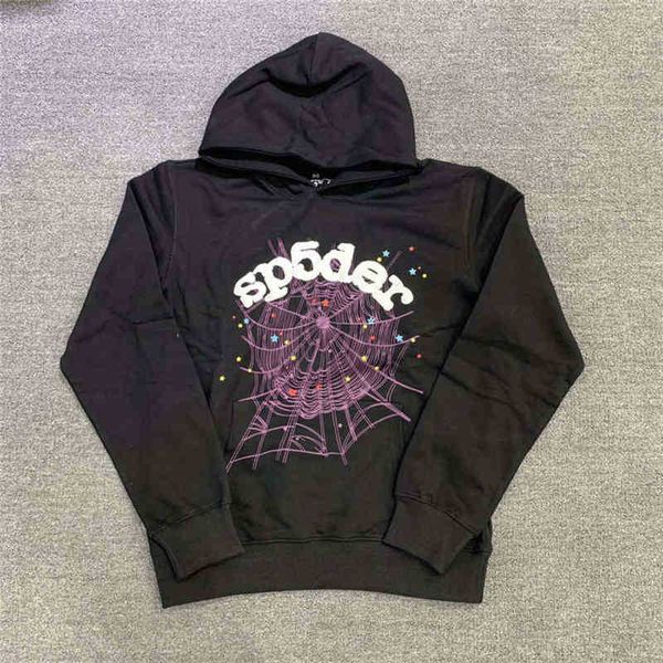 shoulder prints sp5der 555555 angel no hoodie men women spider web pattern trui sweatshirts crewneck sweatshirt, Black
shoulder prints sp5der 555555 angel no hoodie men women spider web pattern trui sweatshirts crewneck sweatshirt, Black