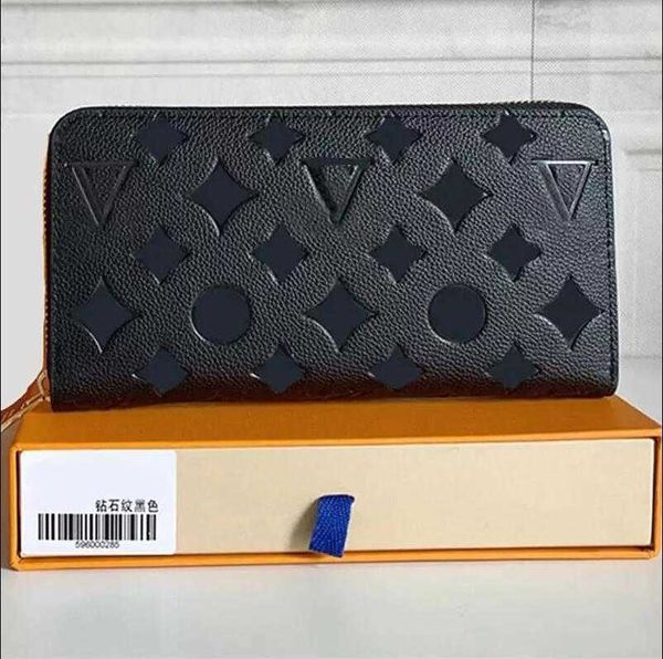 fashion black empreinte women clutch lady ladies long wallet genuine leather single zipper wallets classical corn purse card holder 60017 fr, Red;black
fashion black empreinte women clutch lady ladies long wallet genuine leather single zipper wallets classical corn purse card holder 60017 fr, Red;black