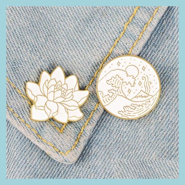 pins brooches customized brooch white lotus enamel pin spray trend retro custom jewelry men women cloth charms hard bk brooches 119 dhvwa, Gray
pins brooches customized brooch white lotus enamel pin spray trend retro custom jewelry men women cloth charms hard bk brooches 119 dhvwa, Gray