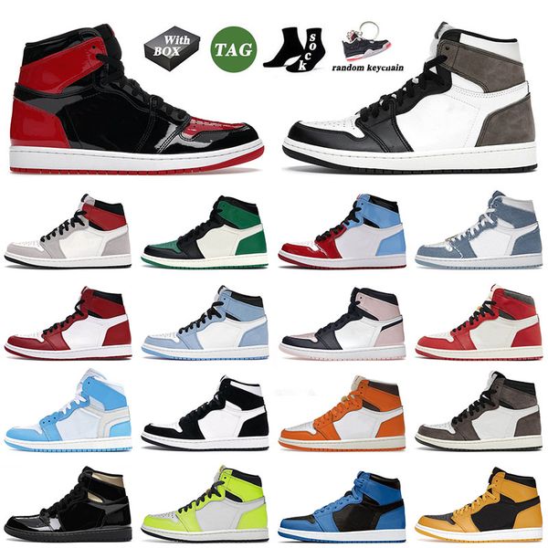 with box mens basketball shoes 1 1s jumpman bred patent dark mocha heirloom starfish university blue twist jorda trainers sneakers size 12
with box mens basketball shoes 1 1s jumpman bred patent dark mocha heirloom starfish university blue twist jorda trainers sneakers size 12