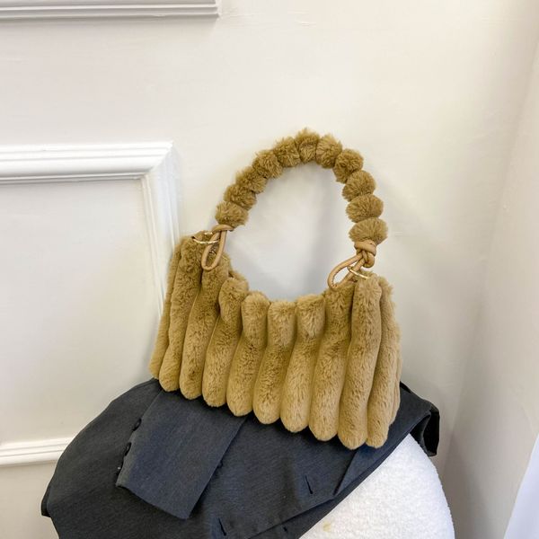 striped plush winter new bag hair ball handle design simple one-shoulder crossbody bag
striped plush winter new bag hair ball handle design simple one-shoulder crossbody bag