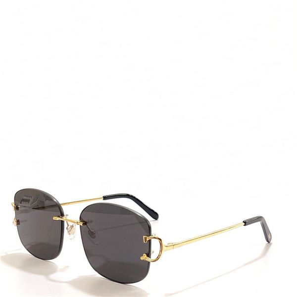 new fashion design sunglasses 0032rs rimless frame square lens simple and versatile style summer outdoor uv400 protection glasses with origi, White;black
new fashion design sunglasses 0032rs rimless frame square lens simple and versatile style summer outdoor uv400 protection glasses with origi, White;black